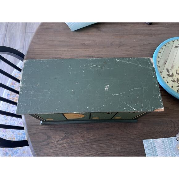 Earl and the Moon Wood Stash Crate Box Decoupage MUTTS Comic Strip 2004 Y2K - Picture 13 of 14